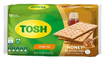 Tosh honey crackers package