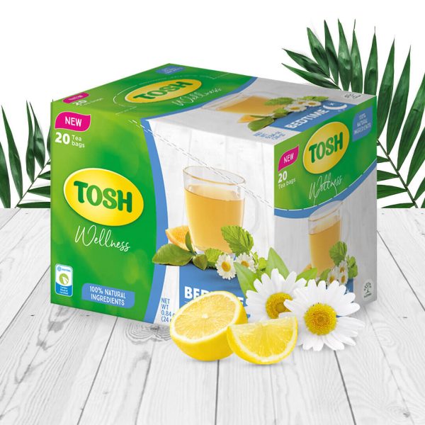 Tosh wellness bedtime tea package