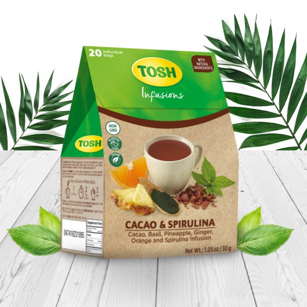Cacao & Spirulina Herbal Tea