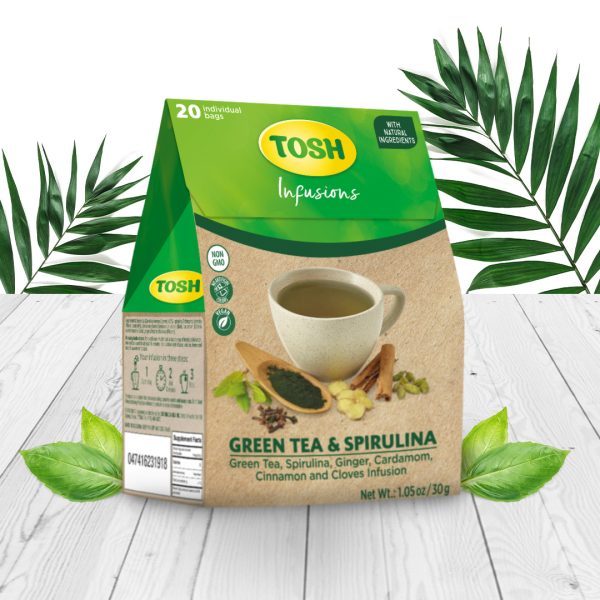 Green Tea & Spirulina Herbal Tea