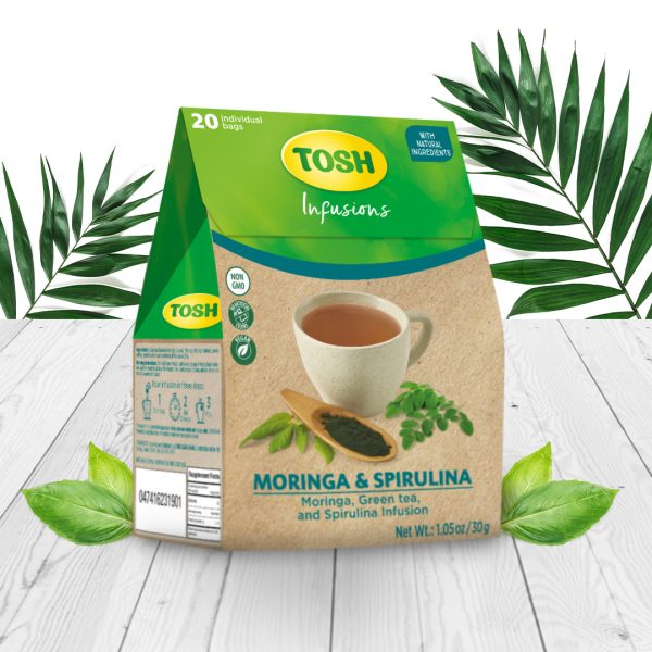 Moringa & Spirulina Herbal Tea